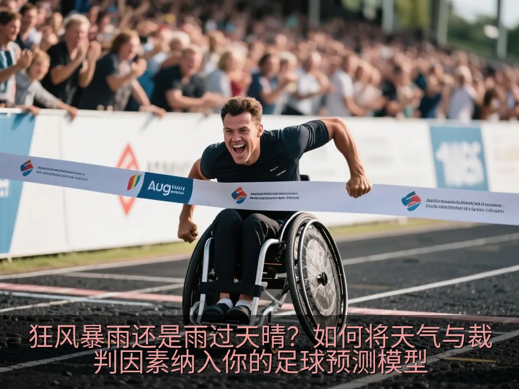 一个干净现代的体育分析仪表盘界面展示天气预测与裁判数据图表